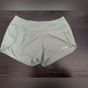 Patagonia Women's Athletic Shorts in Sage Green